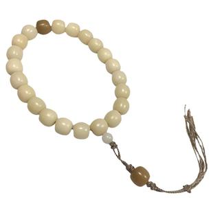 无蜡高抛原生态天然白菩提根老型桶阴皮18颗手串念珠男女手持佛珠