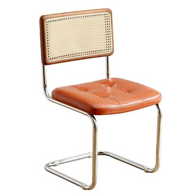 【送货上门】实木藤编靠背休闲椅