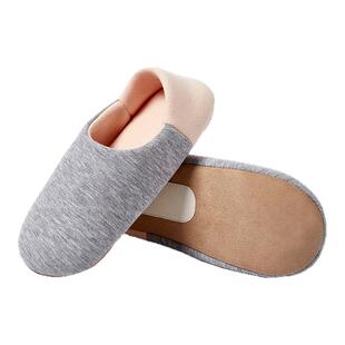 亲子儿童棉拖鞋女包跟男四季木地板软底静音无声居家室内家用情侣