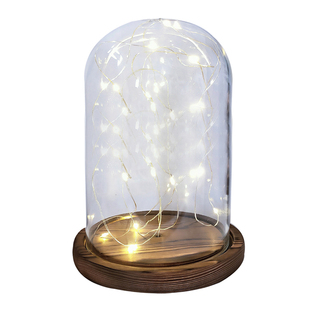 适用乐高40478迷你小城堡40720睡美人城堡展示玻璃罩家居摆件包邮