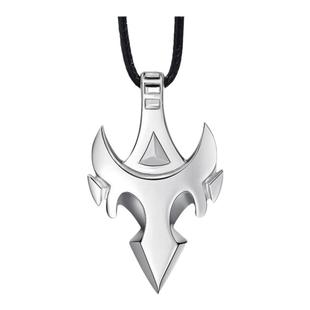 s925纯银圣剑吊坠霸气男士银项链一箭穿心金牛座潮人配饰挂坠银饰