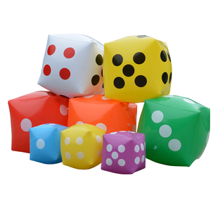 充气大骰子80CM超大筛子酒吧KTV大色子儿童游戏婚庆车展活动道具