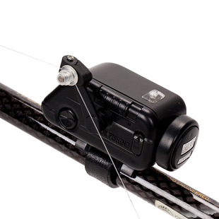 德岛A2海竿钓鱼电子报警器高灵敏度抛竿海杆上鱼铃铛中鱼自动感应