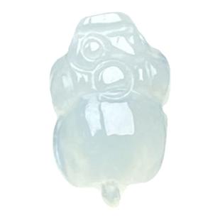 缅甸A货翡翠迷你貔貅手链入财手串手机挂钥匙扣小皮丘玉吊坠直供