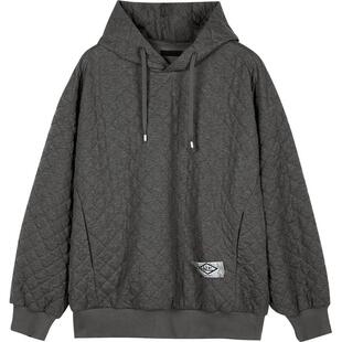 速写奥莱outlets男装冬季折扣新品棉衣针织短款宽松连帽9MAB12750