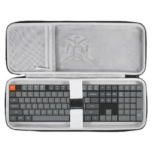 虎炳适用渴创Keychron键盘收纳包K5Max收纳盒K10MAX键盘包京造联名K1保护盒V5MAX/V6MAX/K10V2键盘鼠标收纳包