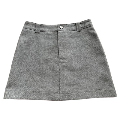 高腰显瘦A字裙百搭半身裙女简约