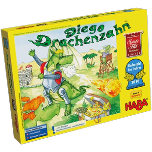 德国HABA恐龙迭戈向前冲4319桌游卡牌益智多人5游戏6岁儿童节礼物