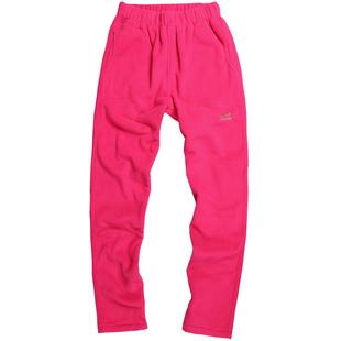 户外抓绒裤女款加厚雪山徒步防风保暖防寒中间层摇粒绒内胆登山裤