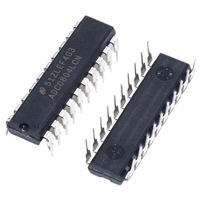 全新国产 ADC0804LCN 8位CMOS逐次比较型A/D转换器 直插DIP20