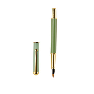 新款钢笔式毛笔可换墨囊软笔书法笔小学生小楷临摹字帖练字专用初学者上林赋国画书法狼毫成人软毛笔软头笔