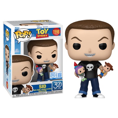 Funko POP玩具总动员30周年Toy Story周边三眼仔安迪赛德艾尔手办