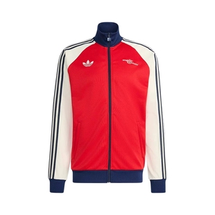 adidas阿迪达斯阿森纳足球休闲文化外套26新款男针织夹克 KB1793