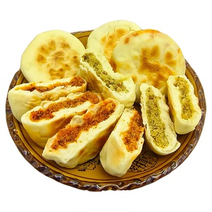 大荔夹心旦旦饼坨坨馍陕西特产手工现做五香麻辣办公室零食旦旦饼
