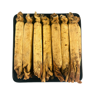 黄马褂高丽参长白山正品无糖整支中药材高丽红参官方旗舰店别直参