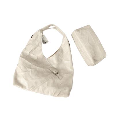 慵懒风擦色手抓纹手提包