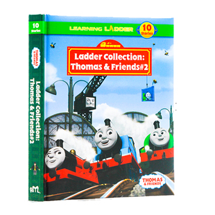 进口英文原版正版Thomas and Friends Learning Ladder2小火车托马斯和朋友们 第二部精装合辑 10个故事套装分级阅读 动画书籍