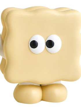 创意饼干存钱罐只进不出摆件