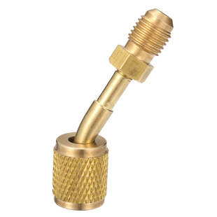 空调加氟管接头 空调加液转换接头 冷媒管接头 英制转公制接头