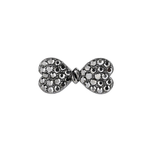 金属水钻蝴蝶结公主头发夹女士2026新款高端前额侧边刘海夹发卡