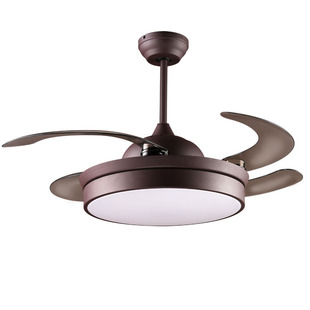 复古维嘉丝隐形吊扇灯6009家用复古风扇灯简约客厅餐厅品牌风扇灯