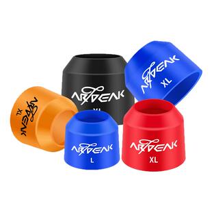 鱼竿缠把带固定圈杆止竿止环硅胶前堵后堵保护套封口圈小配件堵头