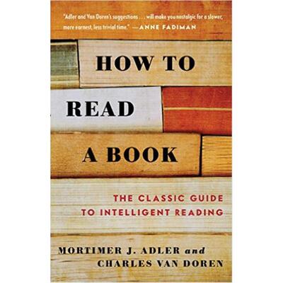 现货 如何阅读一本书 英文原版 How to Read a Book 莫提默艾德勒 Mortimer Adler 阅读方法 读书方法【上海外文书店】