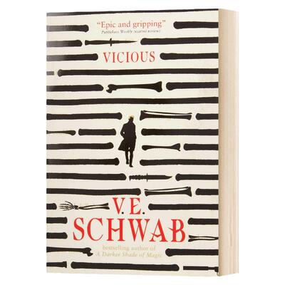 Vicious The Villains Series 狂暴 恶棍系列 英文原版 奇幻小说 V·E·施瓦布英文版 V. E. Schwab 进口英语书籍