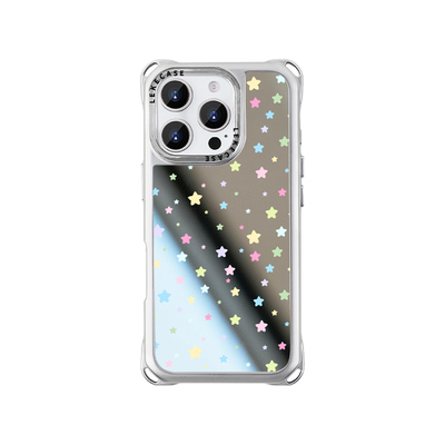 巨好看彩色星星~四角挂绳手机壳