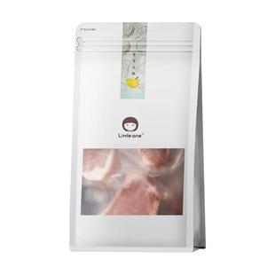 萌小丸西班牙进口黑猪肉脊背肉新鲜冷冻250g宝宝婴儿童辅佐食材