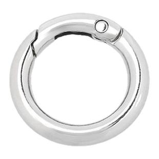 金属弹簧圈扣开口圈圆环扣钥匙圈扣女包肩带五金配件挂钩扣连接环