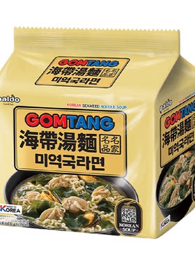 PALDO八道海带汤面Q弹110g*4袋