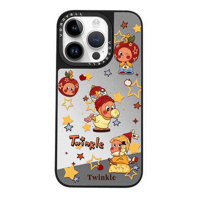 荧光绿PC荔枝皮纹磁吸充电适用苹果17promax手机壳iPhone17pro硬air水晶镜头膜16proMax高级感15新款14简约13