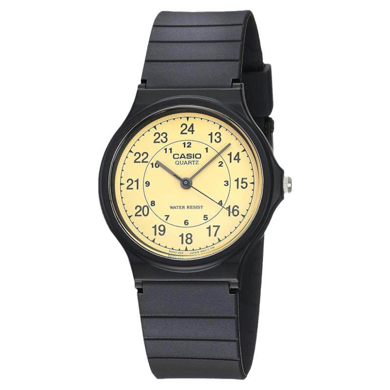 Casio 卡西欧手表金色表盘简约石英时尚休闲男女日韩腕表 MQ24-9B