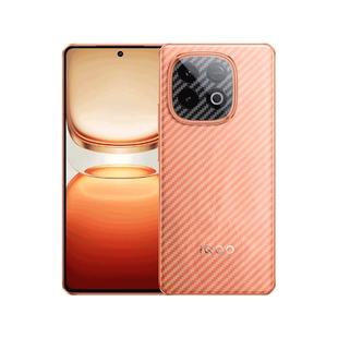 适用iQOOZ10TurboPro磨砂后膜iqoo新款手机z10turbo+碳纤维背膜Z10x后盖壳防刮贴纸海外版iQOOZ10防指纹软膜