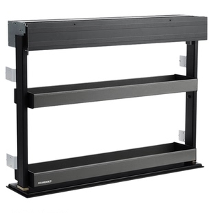 悍高厨房双层拉篮星幕系列吊柜升降调料置物架智能电动升降机