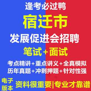 2026年宿迁市发展促进会招聘劳务派遣人员考试资料笔试面试真题库