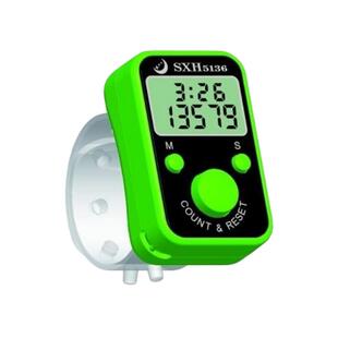 带时间日期计数器指型记数器电子款计次器长按解锁手动计数神器