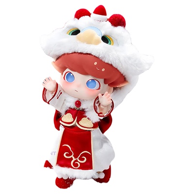 泡泡玛特DIMOO瑞兽1/8可动人偶