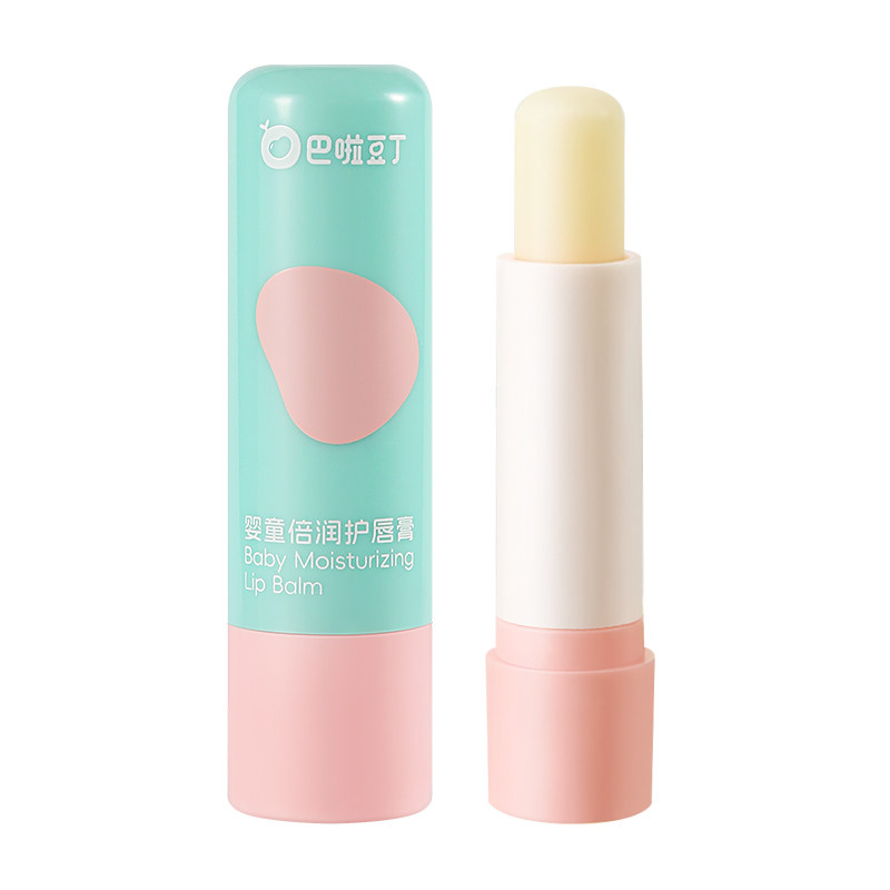 纳爱斯巴啦豆丁儿童润唇膏婴幼儿可用植物滋润保湿补水秋冬呵护唇