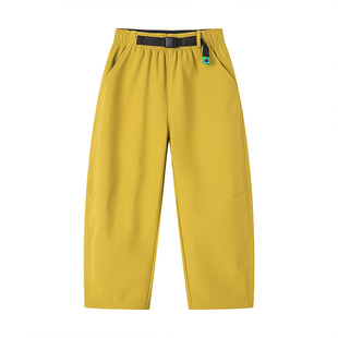 【热气球裤】SUNNYWHITEGreen喜光儿童防风裤子加绒加厚冬女男童