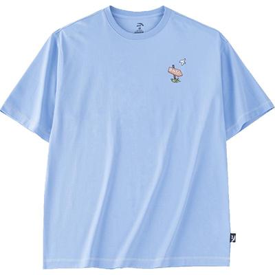 安踏女宽松休闲冰激凌短袖T恤