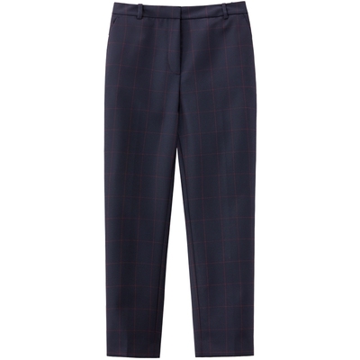 OVV意大利进口羊毛格纹九分西裤