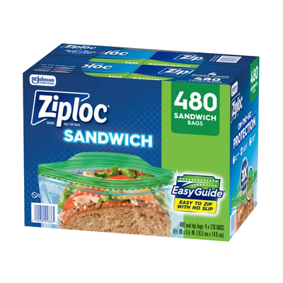 Ziploc密保诺加厚食品级小号袋
