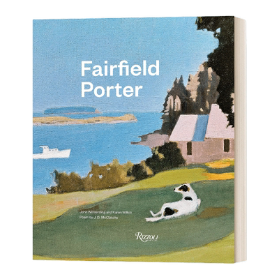 费尔菲尔德波特绘画作品集 英文原版 Fairfield Porter 精装 英文版 进口英语原版书籍