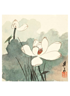 高清微喷纯棉油画布橙湖精品定制