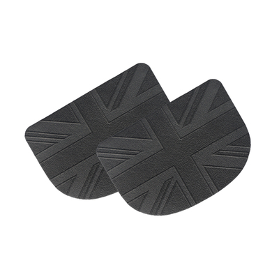 适用宝马mini车内装饰R56R55座椅背拉手贴纸cooper内饰皮革贴改装