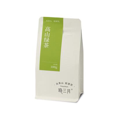 晓三月高山绿茶散装口粮茶100g