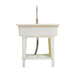 环保加厚洗衣池洗衣盆带搓板塑料阳台厨房水槽洗漱台搓衣板一体