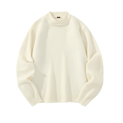 红色羊毛衫男款冬季2026马年衣服